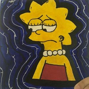 This is Lisa Simpson from the Simpsons
